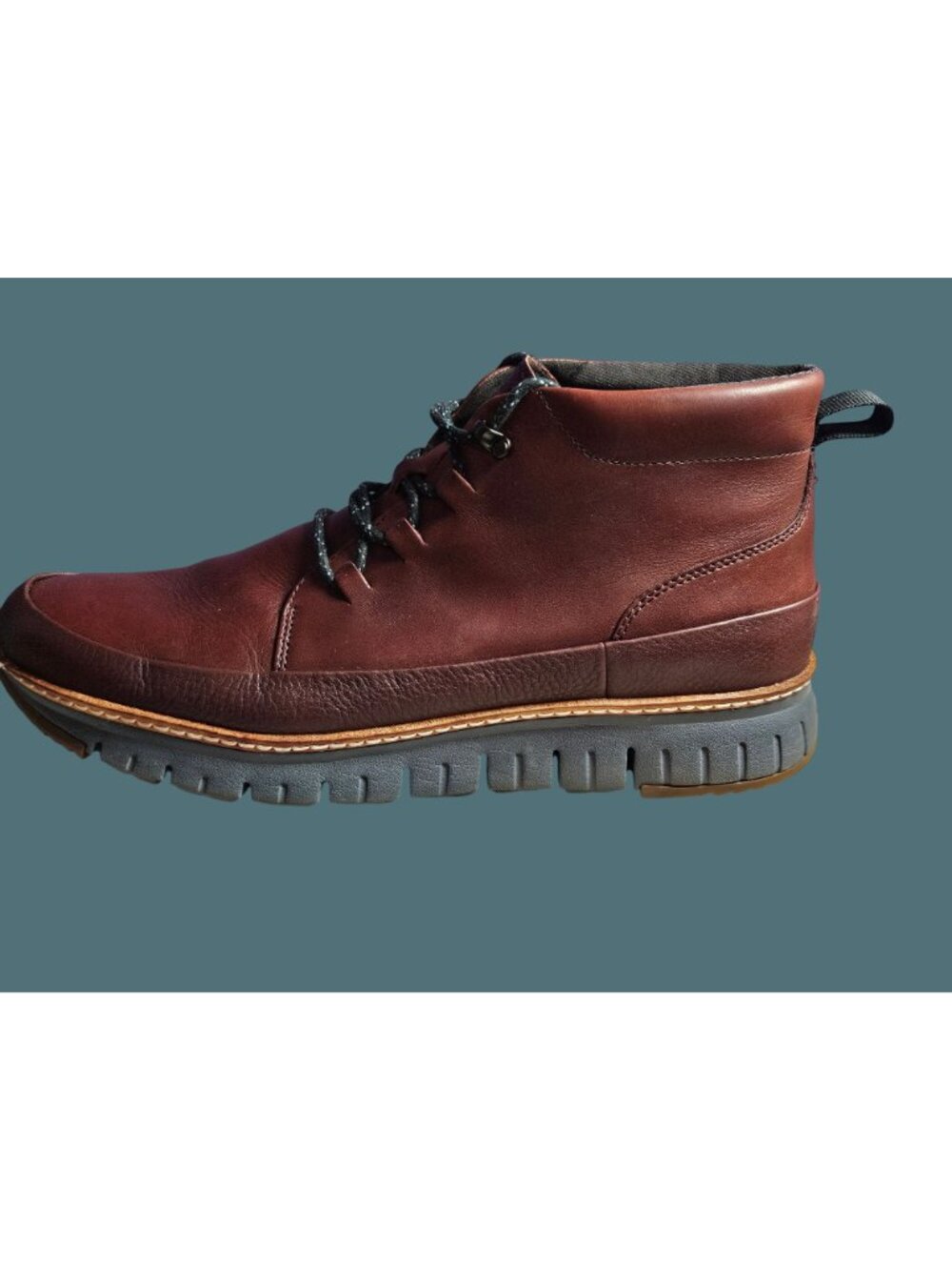 Cole Haan ZeroGrand Rugged Chukka Hickory/Gum Laced Boot Men Size 13M - Picture 9 of 15
